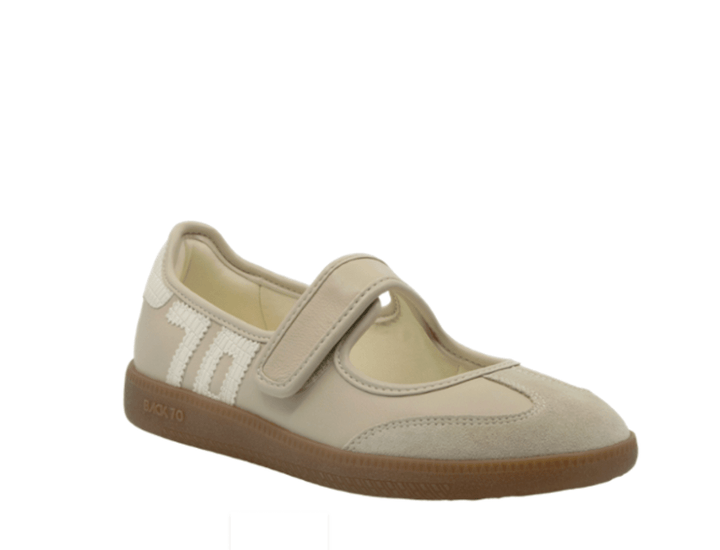 Back 70 AYA BEIGE MILK SNEAKER Shoes | Shop now at Main &amp; Taylor Shoes!