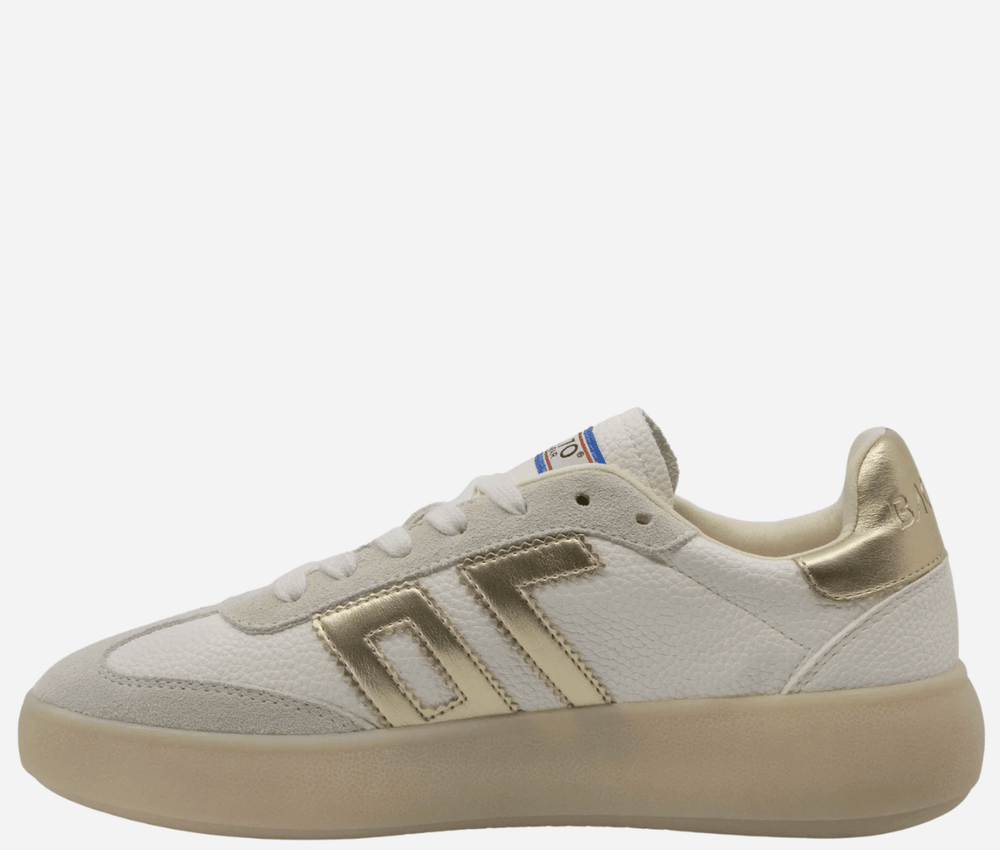 Back 70 BROOKLYN METALLIC GOLD SNEAKER Shoes | Shop now at Main & Taylor Shoes!