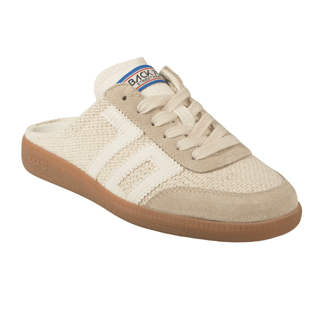Back 70 EASTER SACCO MILK BACKLESS SNEAKER Shoes | Shop now at Main & Taylor Shoes!