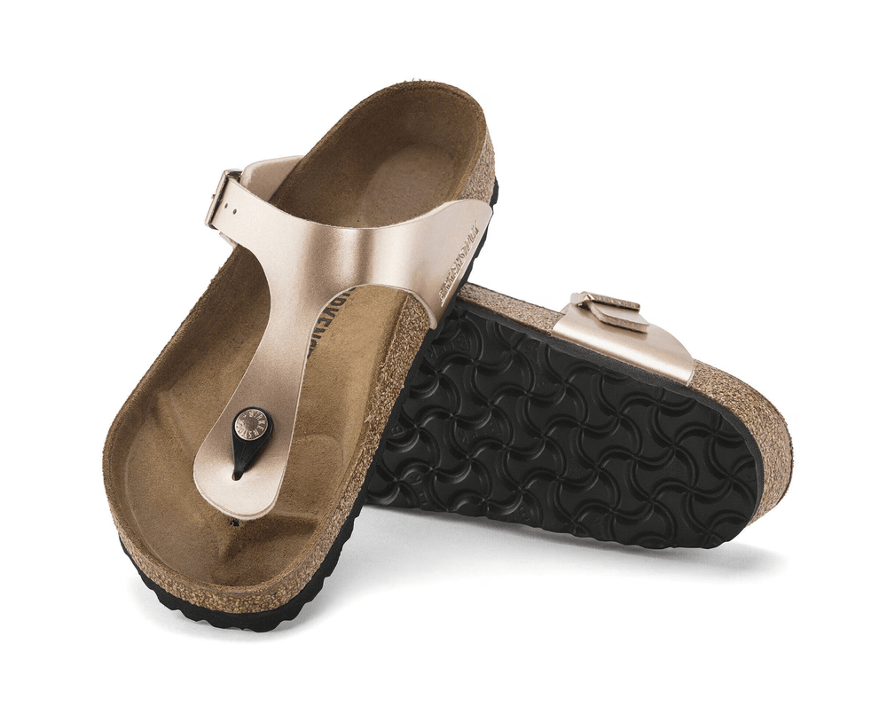 Birkenstock GIZEH COPPER METALLIC THONG Shoes | Shop now at Main & Taylor Shoes!