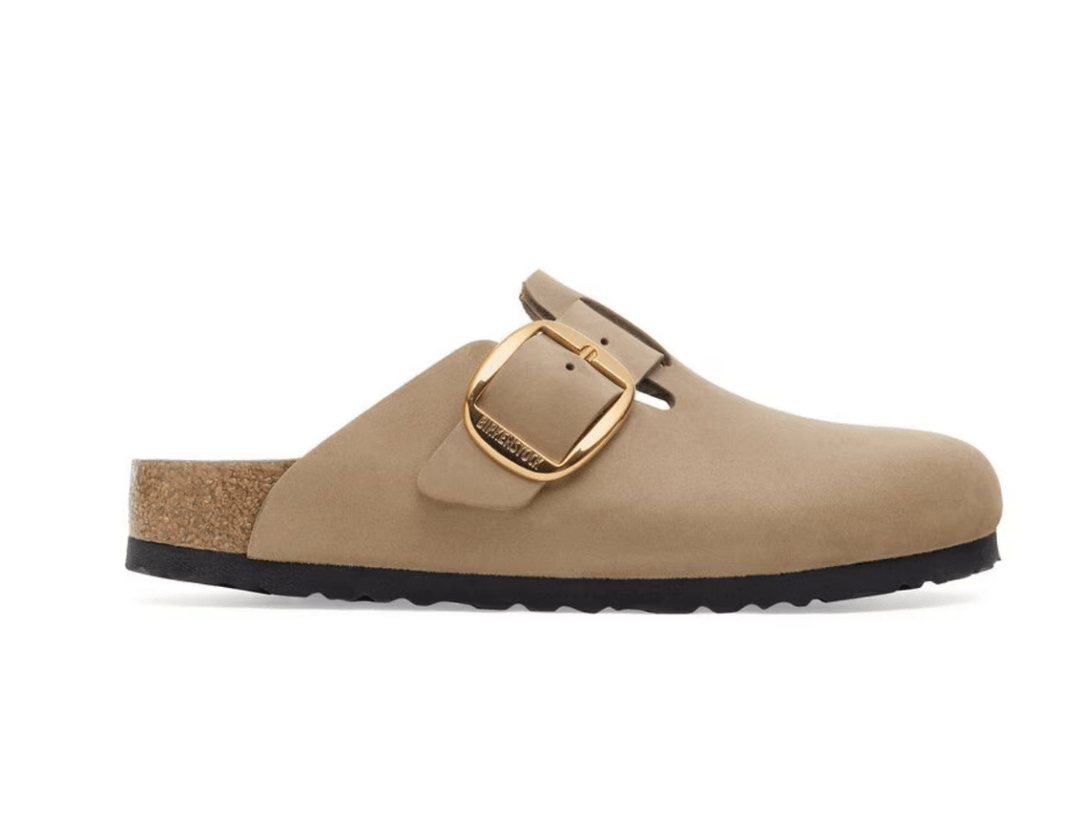 Birkenstock BOSTON BIG BUCKLE TOBACCO BROWN OILED LEATHER Shoes | Shop now at Main &amp; Taylor Shoes!