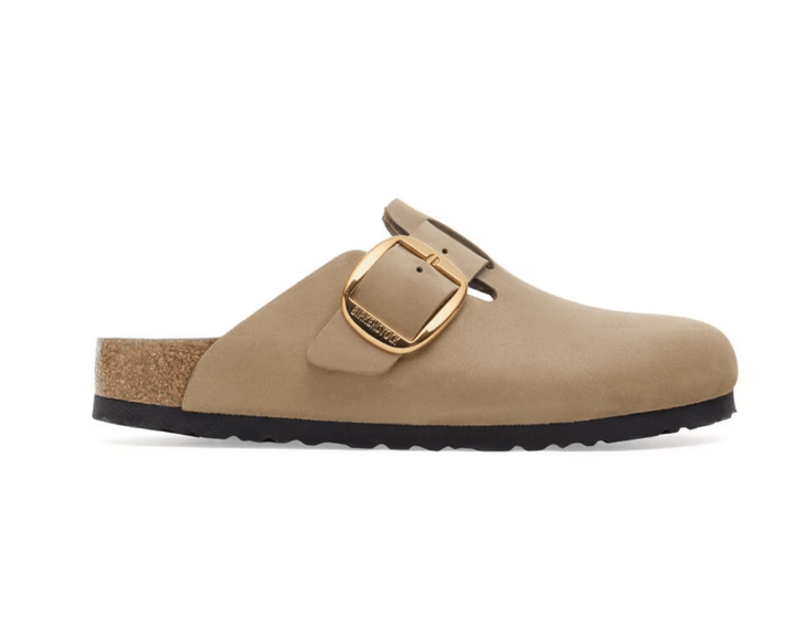 Birkenstock BOSTON BIG BUCKLE TOBACCO BROWN OILED LEATHER Shoes | Shop now at Main &amp; Taylor Shoes!