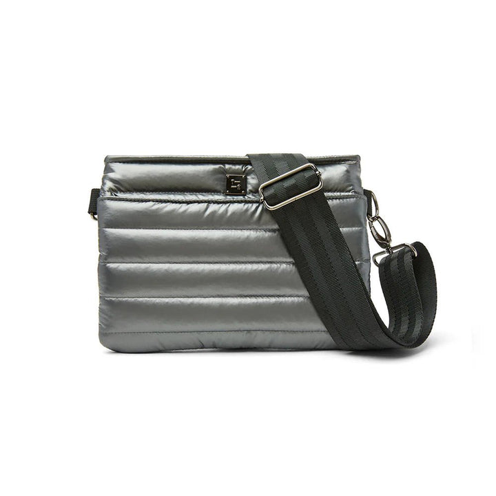 THINK ROYLN BUMBAG 2.0 PEARL STEEL HANDBAGS | Shop now at Main &amp; Taylor Shoes!