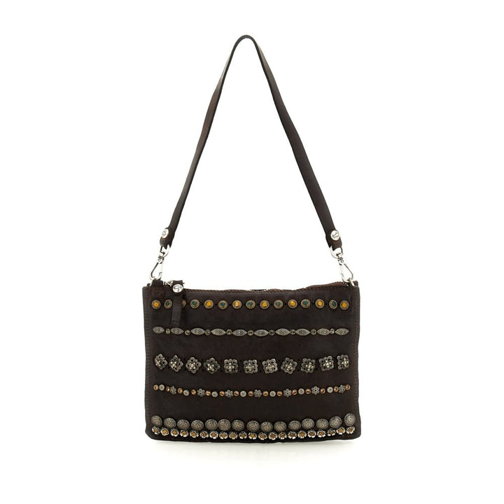 Campomaggi POUCHETTE MULTI STONE TMORO SHOULDER/CROSSBODY BAG Handbags | Shop now at Main &amp; Taylor Shoes!