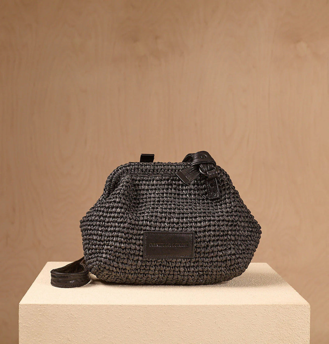 Daniella Lehavi Handbags CASABLANCA SMALL BLACK HANDBAGS | Shop now at Main & Taylor Shoes!
