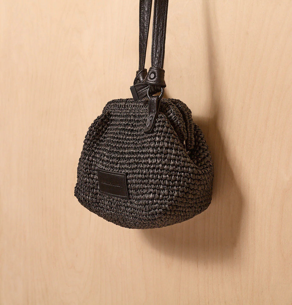 Daniella Lehavi Handbags CASABLANCA SMALL BLACK HANDBAGS | Shop now at Main & Taylor Shoes!