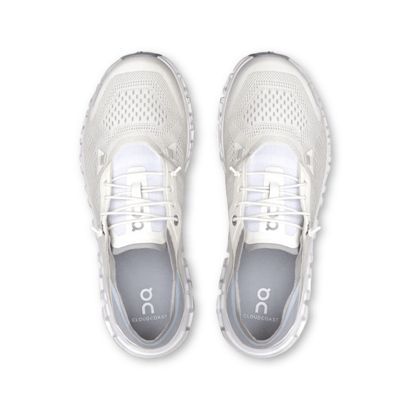 On Running CLOUD6 COAST WOMEN WHITE/GLACIER SNEAKER Shoes | Shop now at Main &amp; Taylor Shoes!