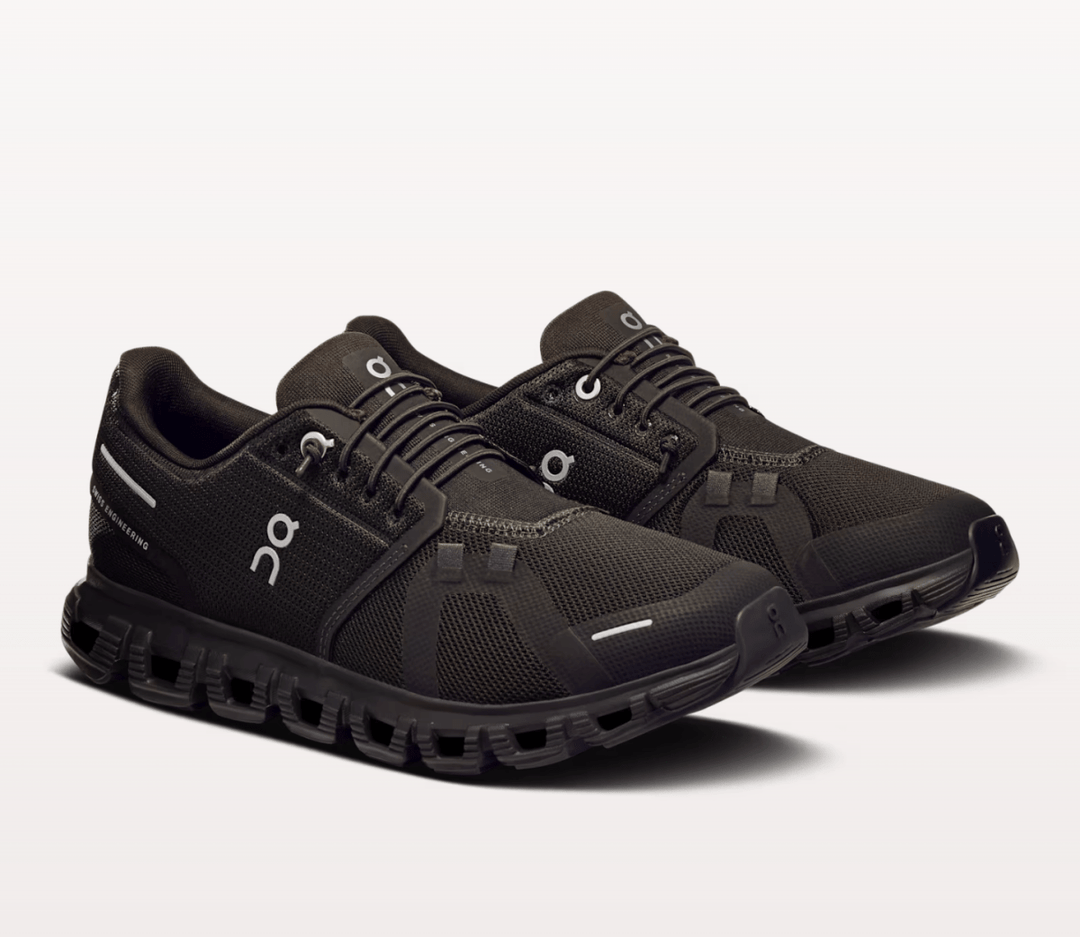 On Running CLOUD6 MEN BLACK/BLACK SNEAKER SHOES | Shop now at Main & Taylor Shoes!