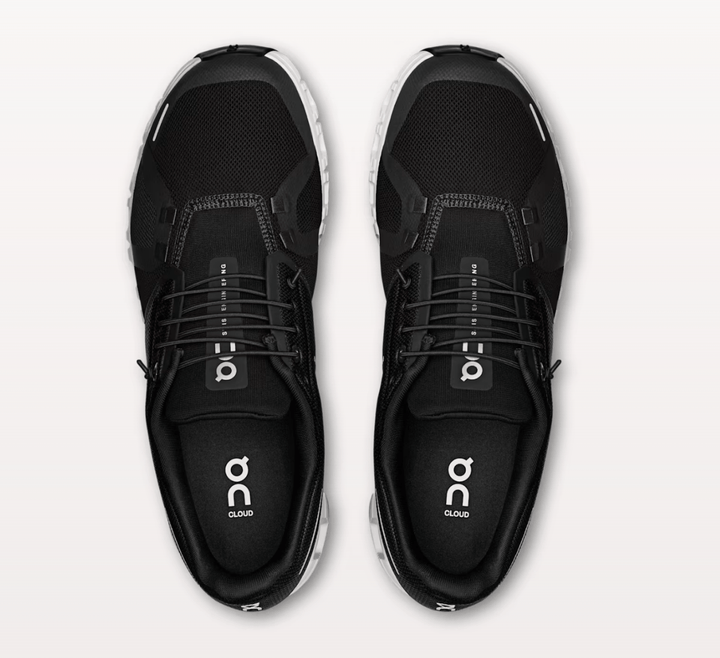 On Running CLOUD6 MEN BLACK/WHITE SNEAKER SHOES | Shop now at Main &amp; Taylor Shoes!