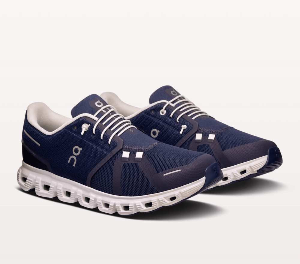 On Running CLOUD6 MEN MIDNIGHT/WHITE SNEAKER SHOES | Shop now at Main & Taylor Shoes!