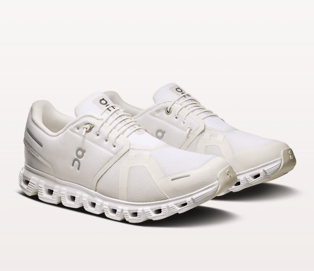 On Running CLOUD6 MEN WHITE/WHITE SNEAKER SHOES | Shop now at Main & Taylor Shoes!