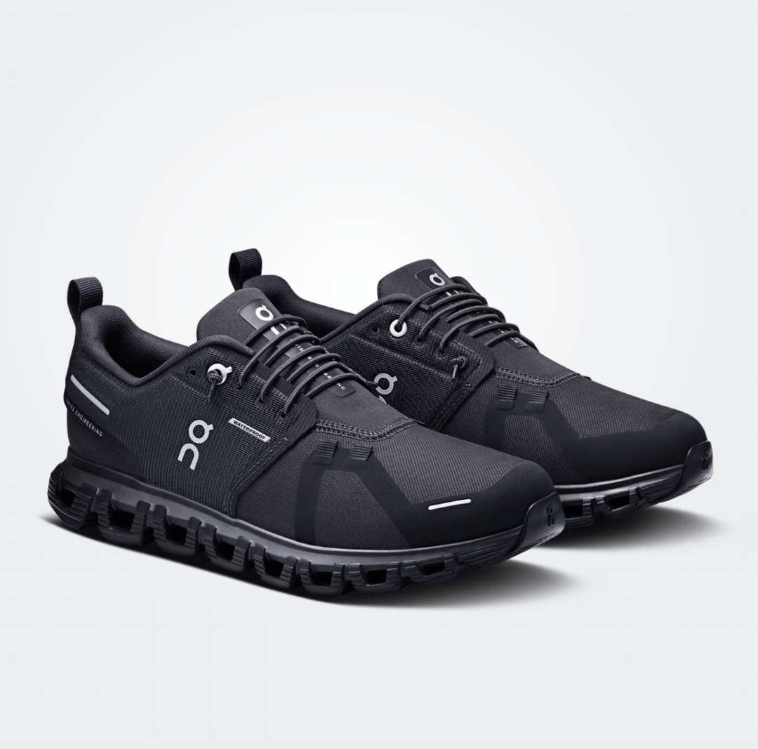 On Running CLOUD6 WATERPROOF WOMEN BLACK/BLACK SNEAKER Shoes | Shop now at Main & Taylor Shoes!