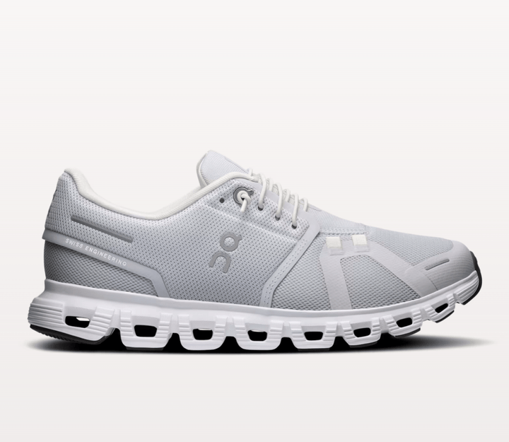 On Running CLOUD6 WOMEN GLACIER/WHITE SNEAKER Shoes | Shop now at Main &amp; Taylor Shoes!