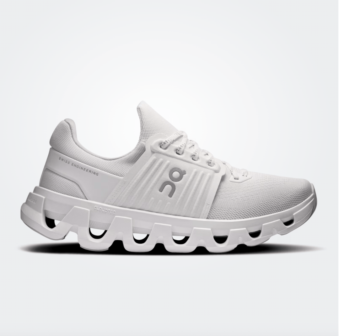 On Running CLOUDSWIFT4 AD WOMEN WHITE/WHITE Shoes | Shop now at Main &amp; Taylor Shoes!