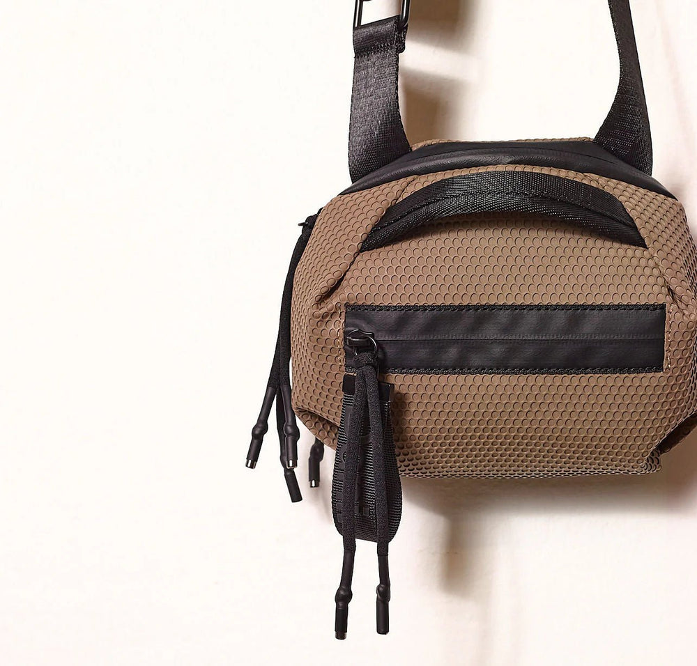 Daniella Lehavi Handbags BONNIE MINI CROSSBODY TAUPE Handbags | Shop now at Main & Taylor Shoes!
