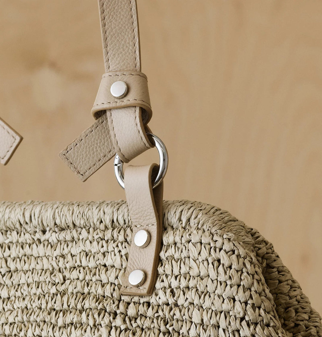 Daniella Lehavi Handbags CASABLANCA MAXI SEAWEED STRAW BAG Handbags | Shop now at Main &amp; Taylor Shoes!