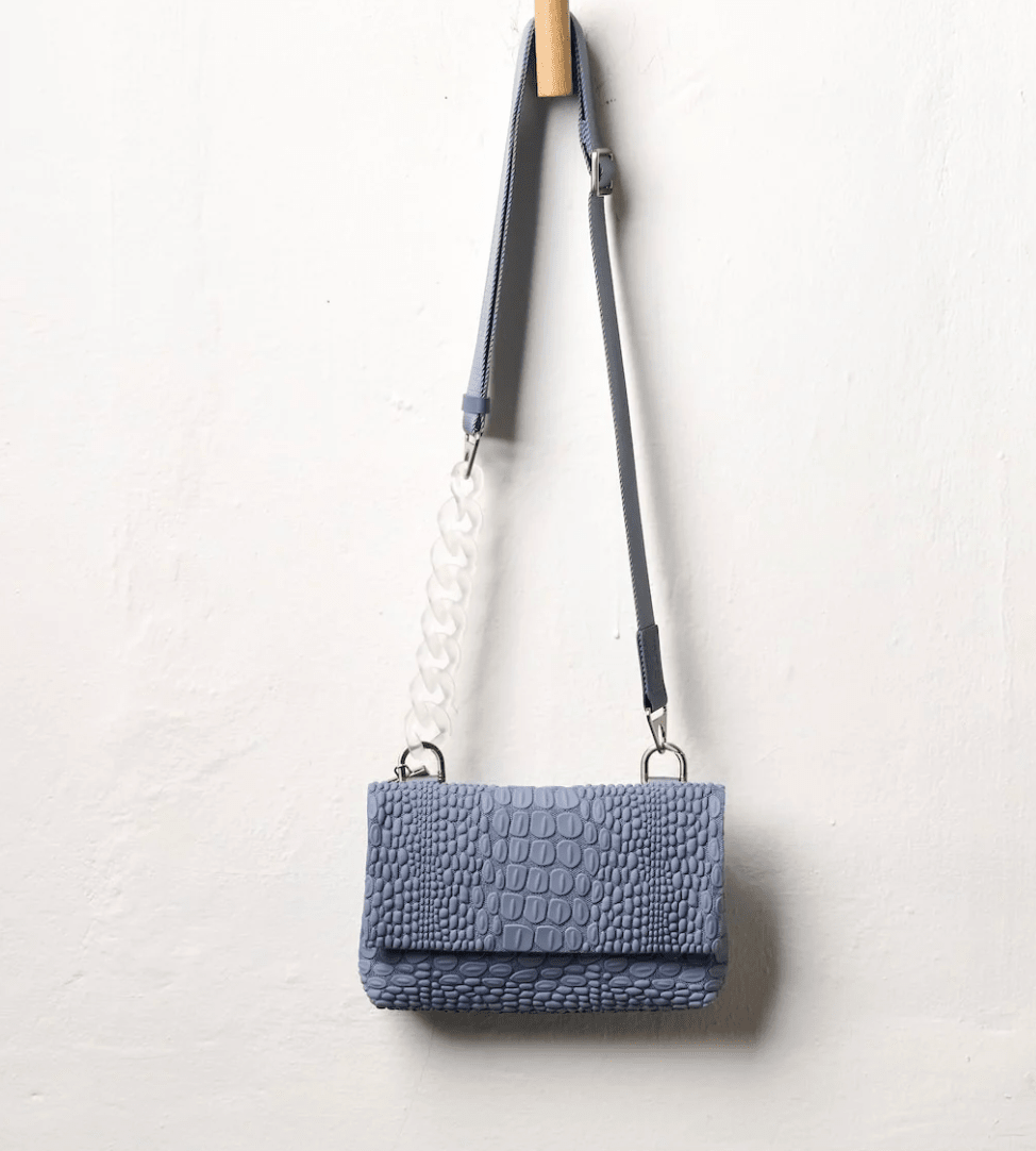 Daniella Lehavi Handbags TOKYO CLUTCH LT DENIM Handbags | Shop now at Main &amp; Taylor Shoes!