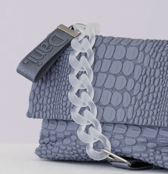 Daniella Lehavi Handbags TOKYO CLUTCH LT DENIM Handbags | Shop now at Main & Taylor Shoes!