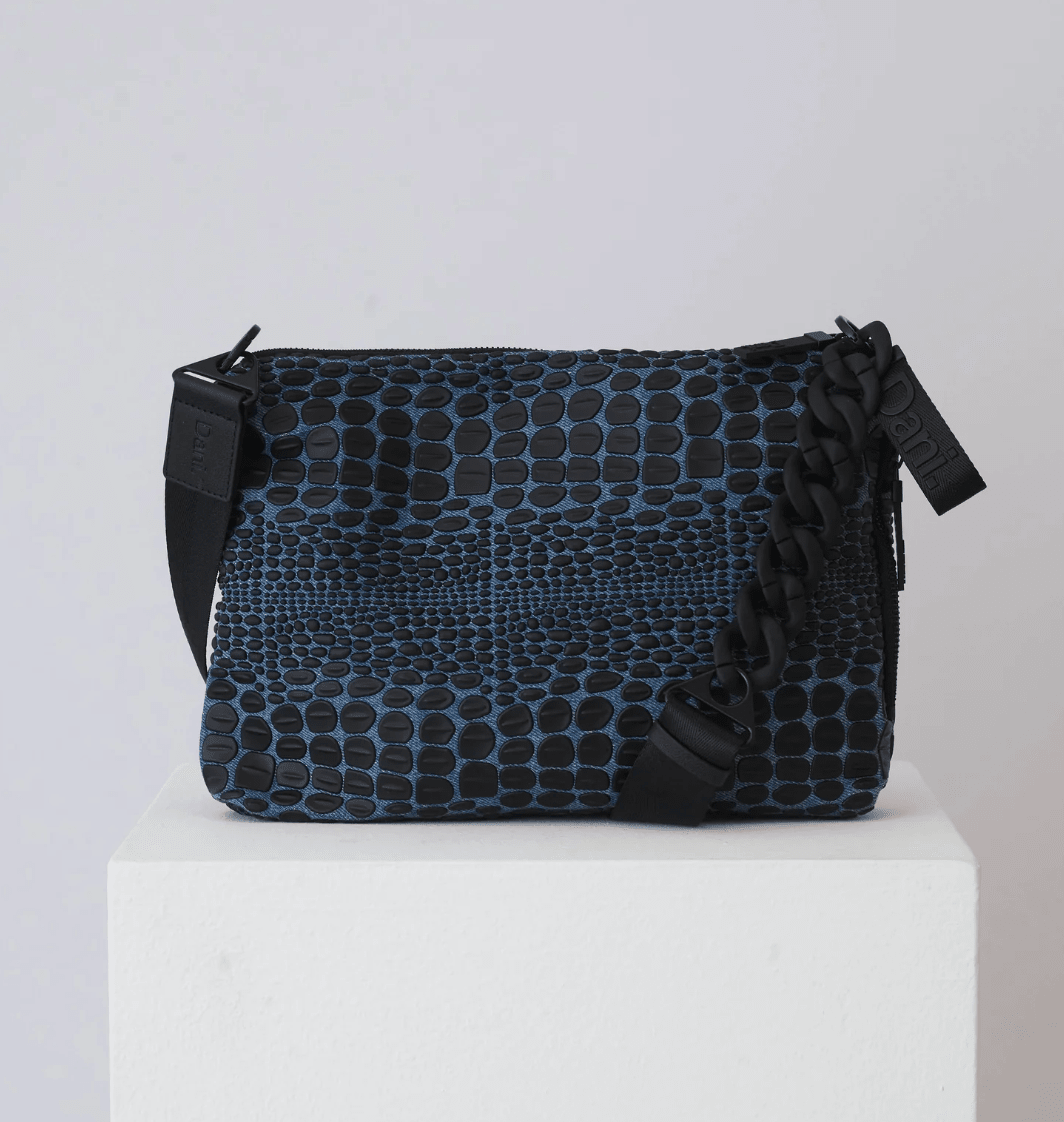 Daniella Lehavi Handbags TOKYO CROSSBODY BAG DENIM Handbags | Shop now at Main &amp; Taylor Shoes!