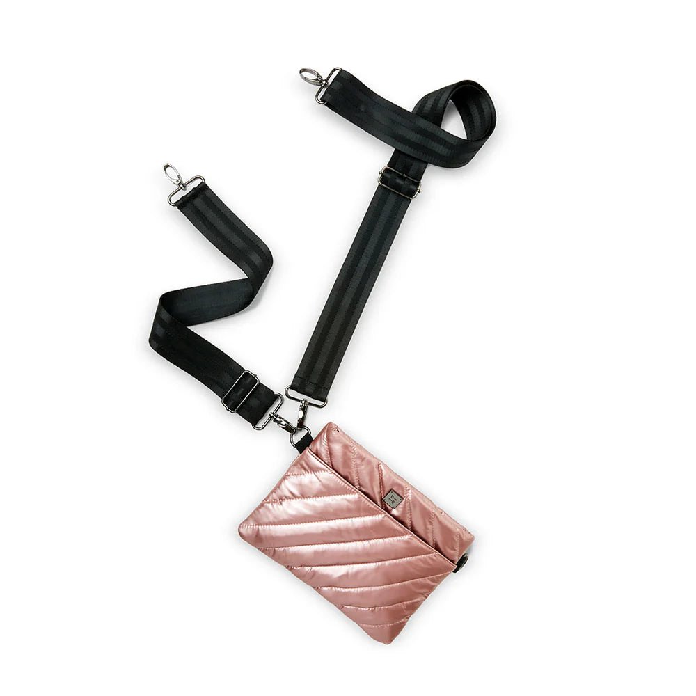 THINK ROYLN DIAGONAL BUMBAG 2.0 PEARL BLUSH HANDBAGS | Shop now at Main &amp; Taylor Shoes!