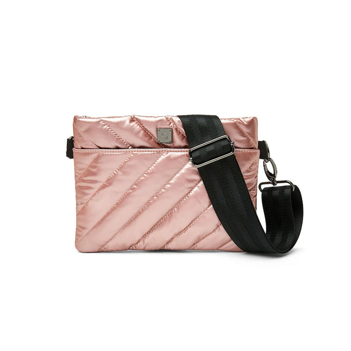 THINK ROYLN DIAGONAL BUMBAG 2.0 PEARL BLUSH HANDBAGS | Shop now at Main &amp; Taylor Shoes!