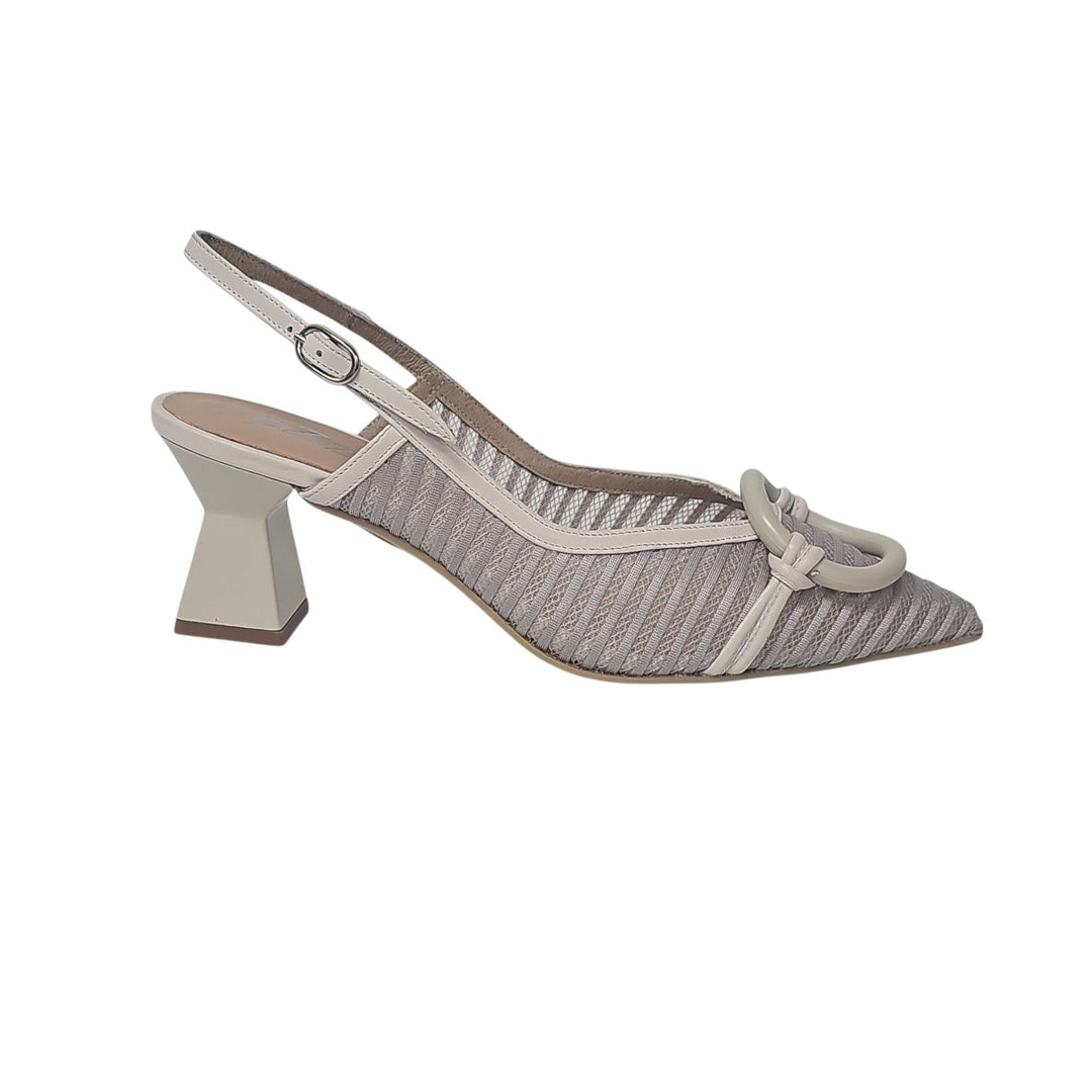EZZIO 14021 ALTANO/GRIS SLINGBACK SHOES | Shop now at Main &amp; Taylor Shoes!