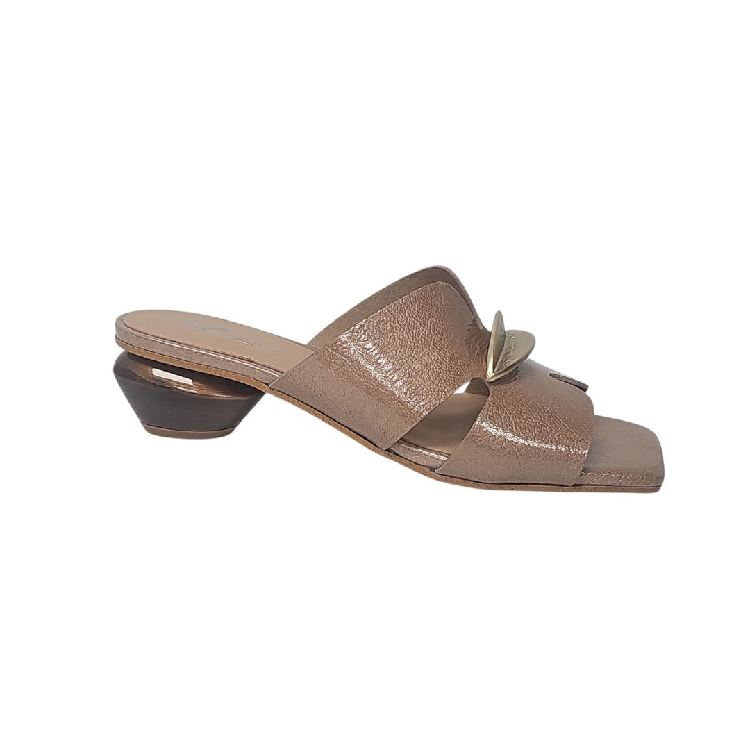 Ezzio 14470 NUDE MULE Shoes | Shop now at Main &amp; Taylor Shoes!