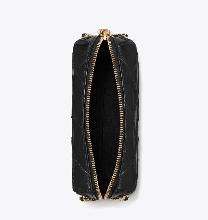 TORY BURCH HANDBAGS FLEMING SOFT CROSSBODY BLACK HANDBAGS | Shop now at Main &amp; Taylor Shoes!