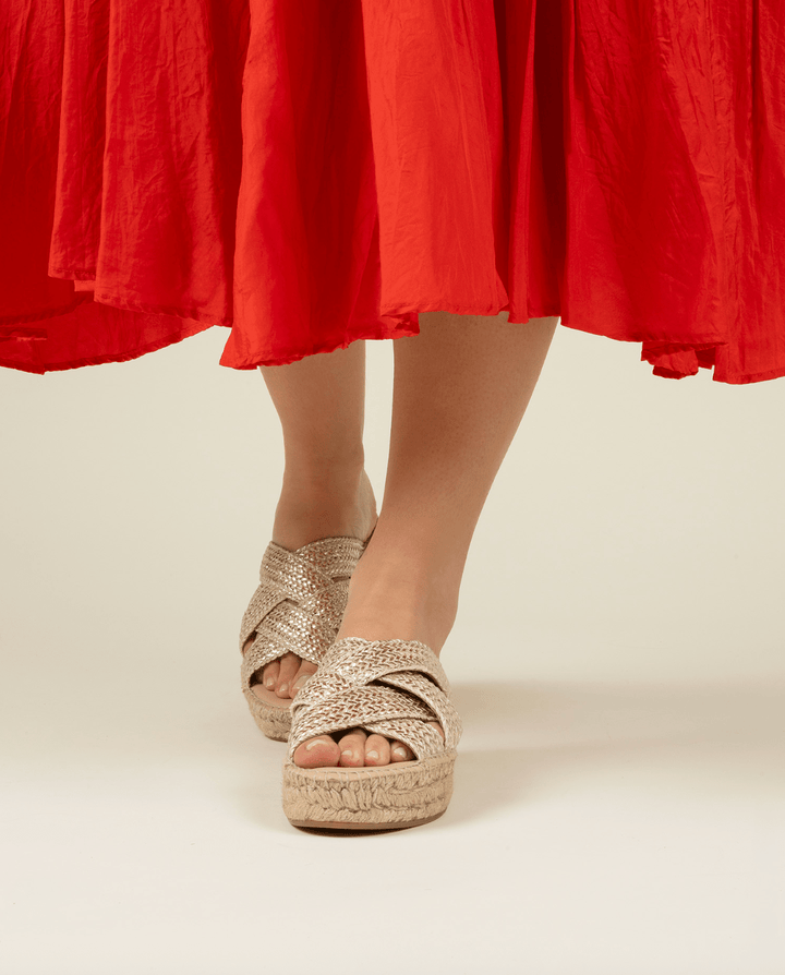 Gaimo DSAN PLATINO SANDAL Shoes | Shop now at Main &amp; Taylor Shoes!