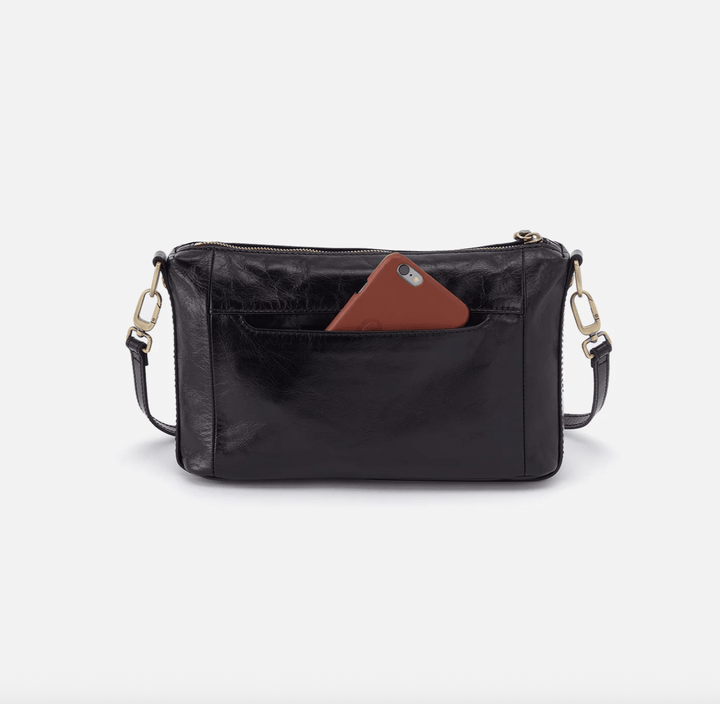 HOBO DARCY CARRY - ALL BLACK CROSSBODY HANDBAGS | Shop now at Main &amp; Taylor Shoes!