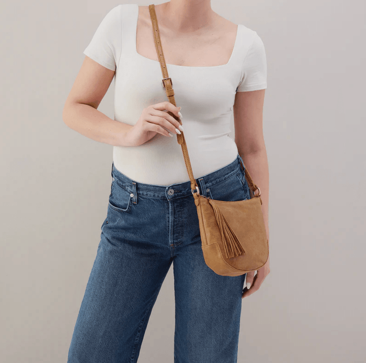 Hobo LEXI CROSSBODY WHISKEY BAG Handbags | Shop now at Main &amp; Taylor Shoes!