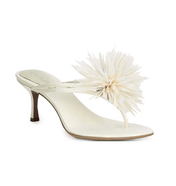 Jeffrey Campbell FIREWORK BEIGE SATIN HEEL Shoes | Shop now at Main &amp; Taylor Shoes!