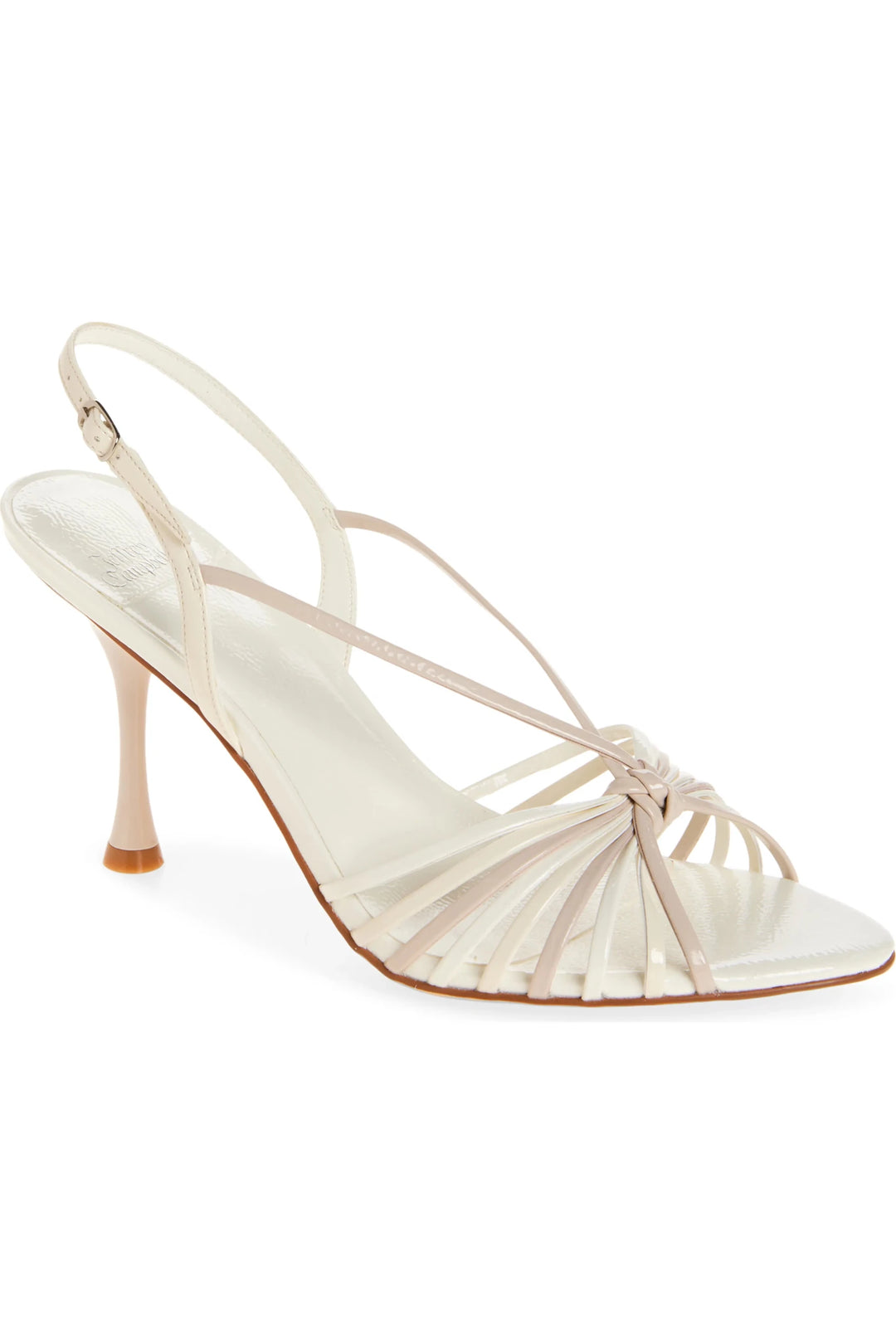 Jeffrey Campbell GALAXIA CREAM COMBO HEEL Shoes | Shop now at Main & Taylor Shoes!