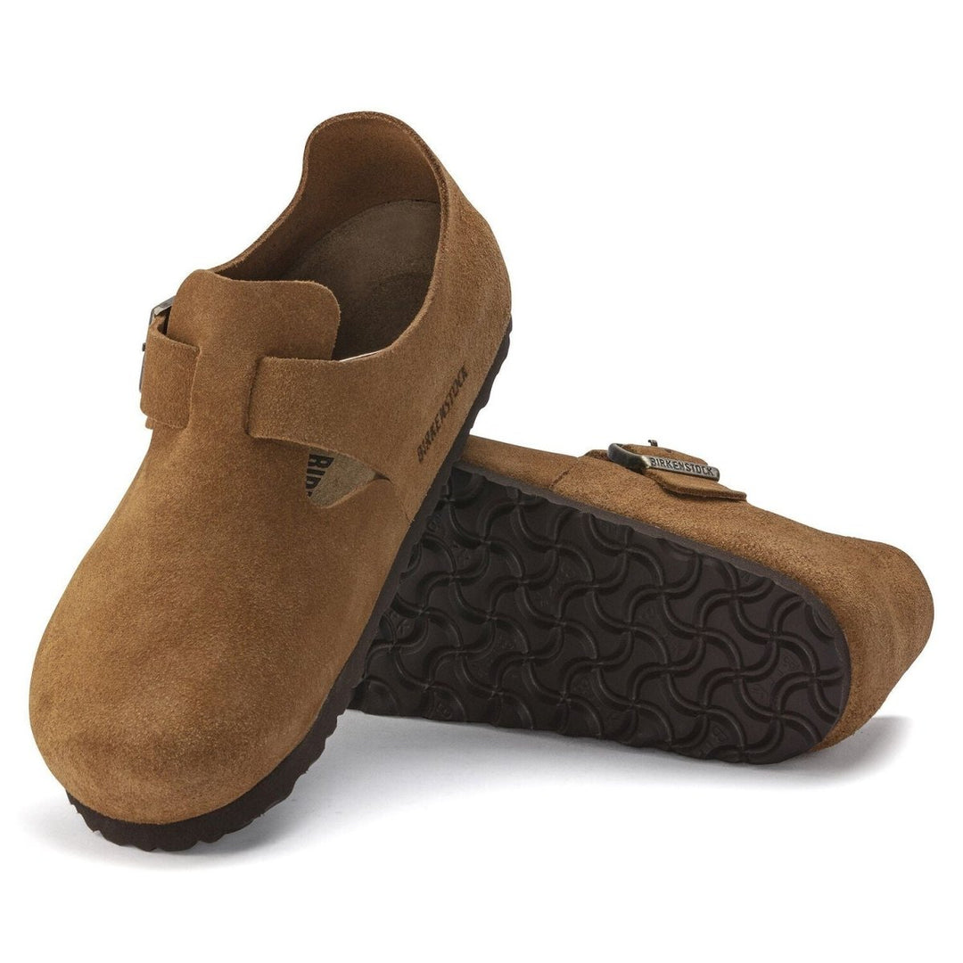 Birkenstock LONDON MINK SUEDE Shoes | Shop now at Main &amp; Taylor Shoes!