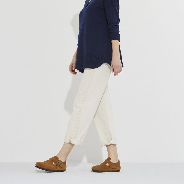 Birkenstock LONDON MINK SUEDE Shoes | Shop now at Main &amp; Taylor Shoes!