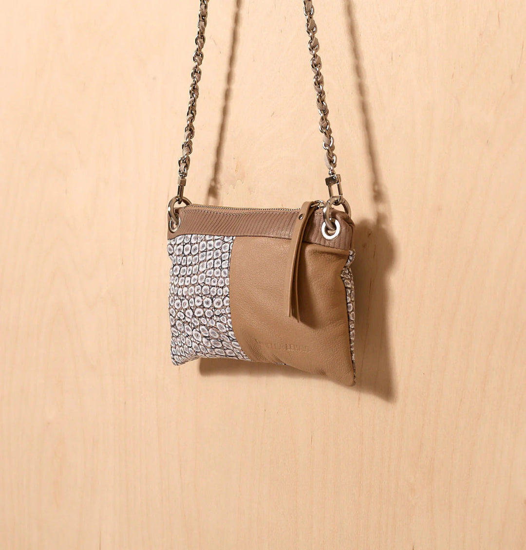 Daniella Lehavi Handbags MALIKA CLUTCH LATTE HANDBAGS | Shop now at Main &amp; Taylor Shoes!