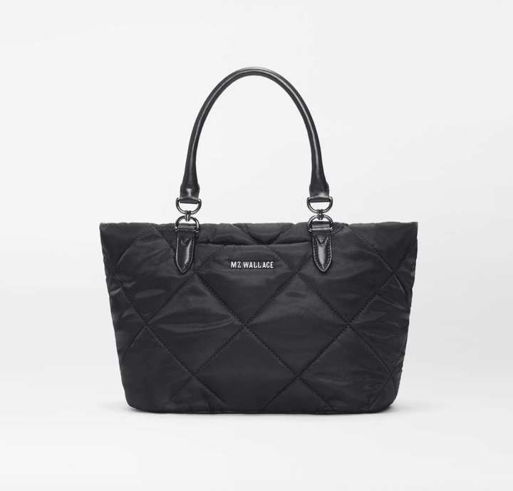MZ Wallace MADISON SMALL EAST - WEST TOTE BLACK Handbags | Shop now at Main &amp; Taylor Shoes!