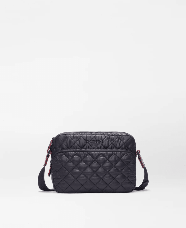 MZ Wallace METRO CAMERA SMALL CROSSBODY BLACK Handbags | Shop now at Main &amp; Taylor Shoes!