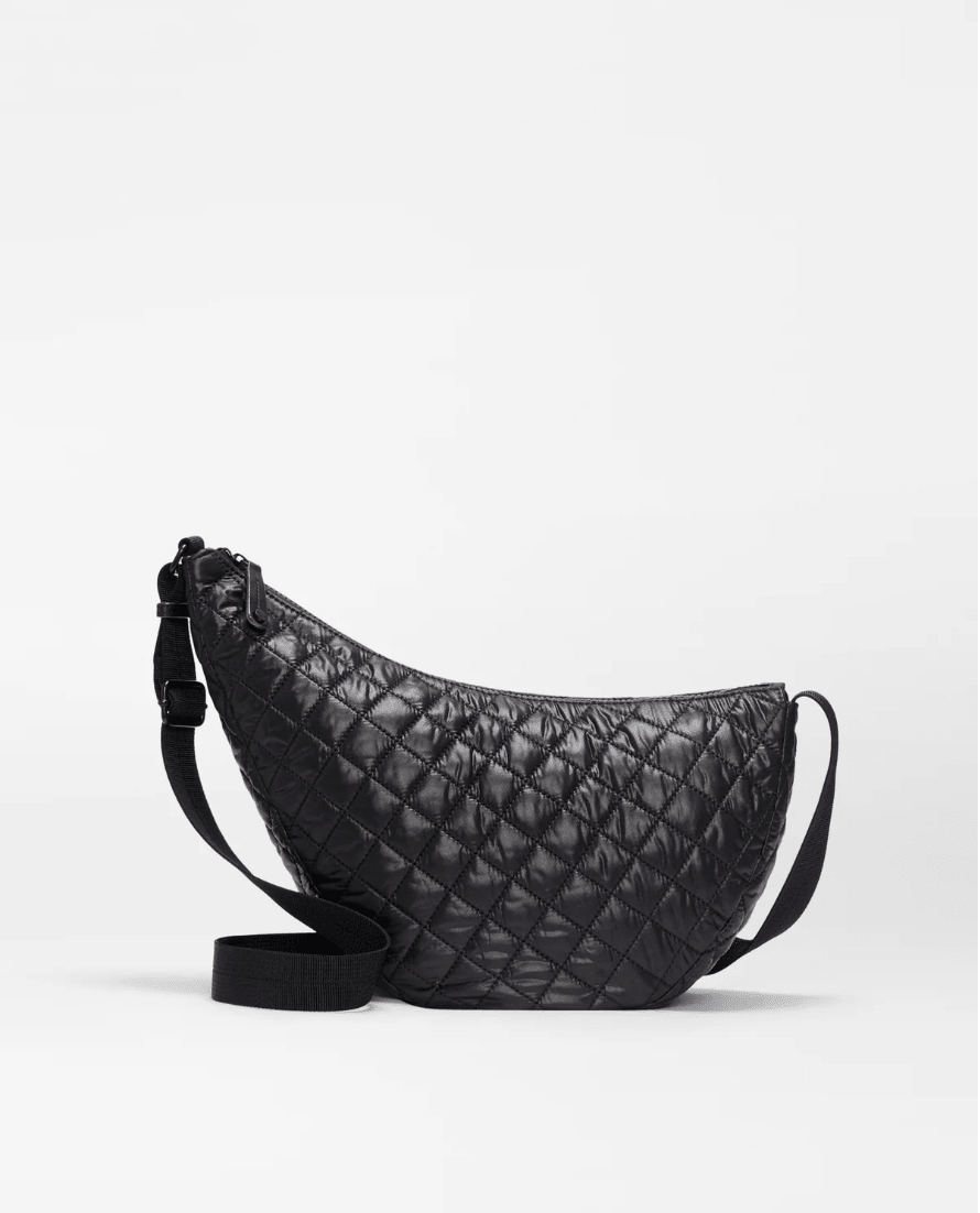 MZ Wallace METRO SMILE BLACK CROSSBODY Handbags | Shop now at Main & Taylor Shoes!