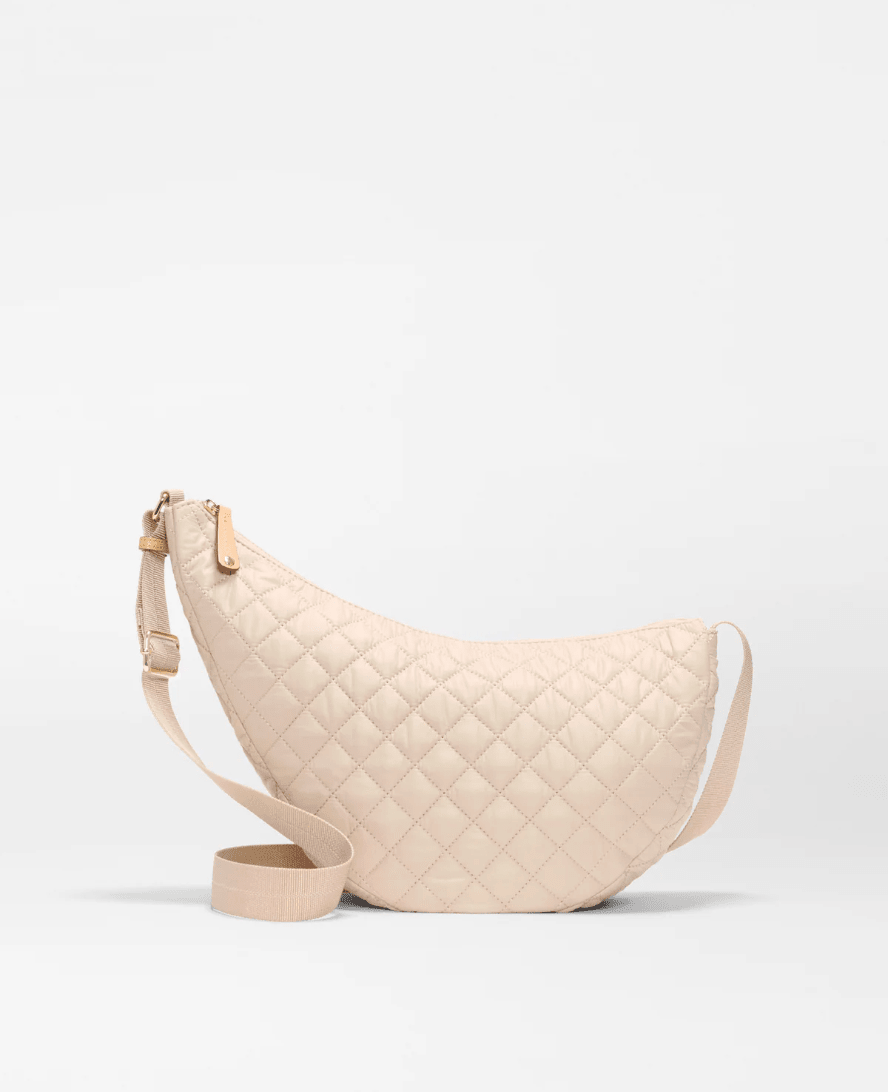 MZ Wallace METRO SMILE BUFF CROSSBODY Handbags | Shop now at Main & Taylor Shoes!