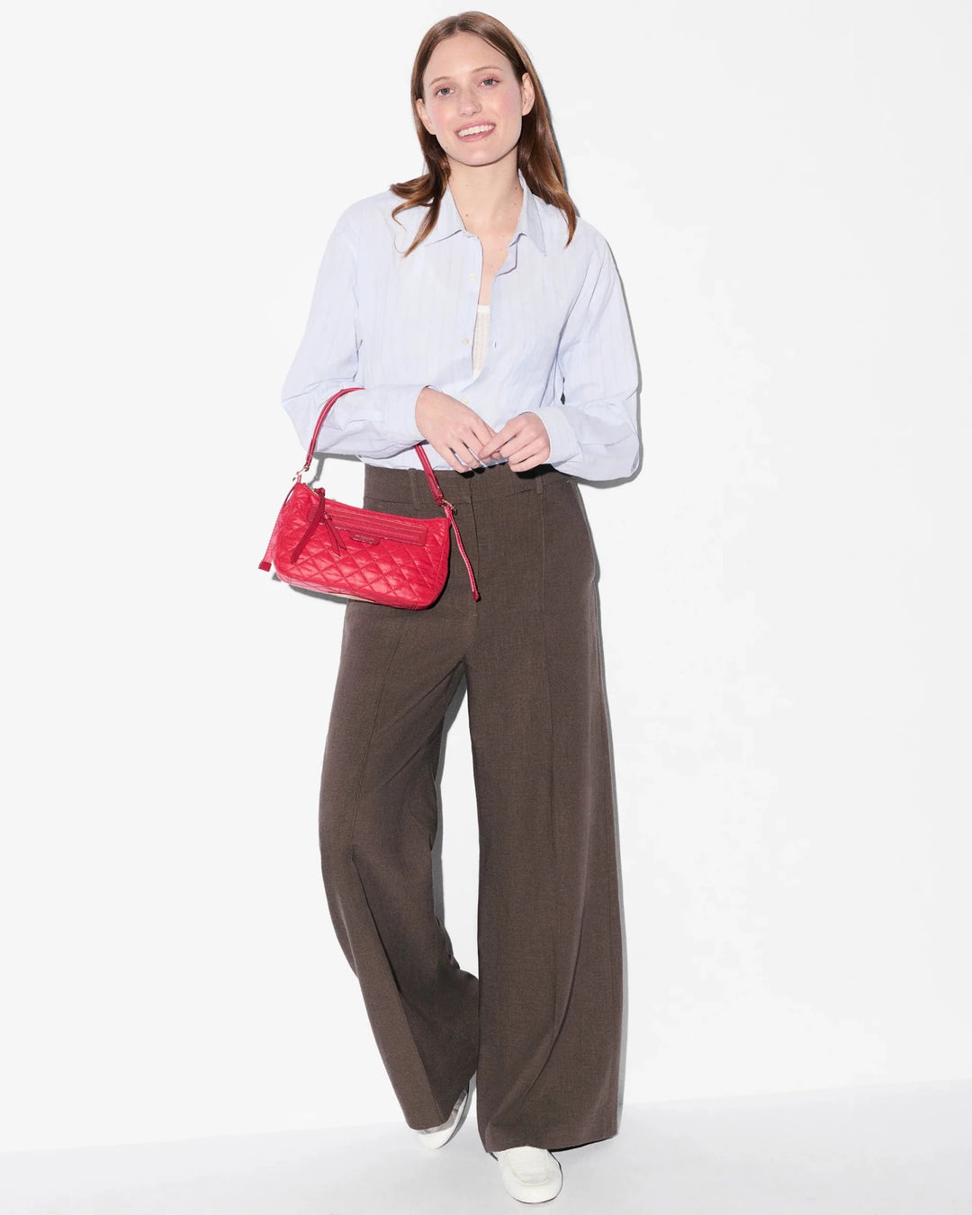 MZ Wallace PARK SHOULDER SMALL APPLE BAG HANDBAGS | Shop now at Main & Taylor Shoes!