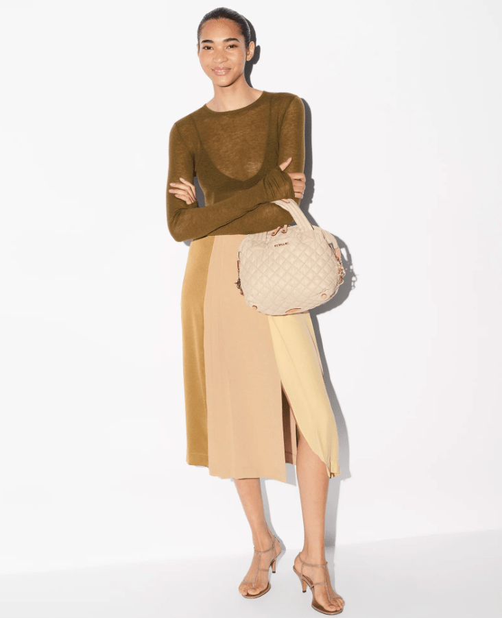 MZ Wallace SUTTON SMALL DELUXE BUFF Handbags | Shop now at Main & Taylor Shoes!