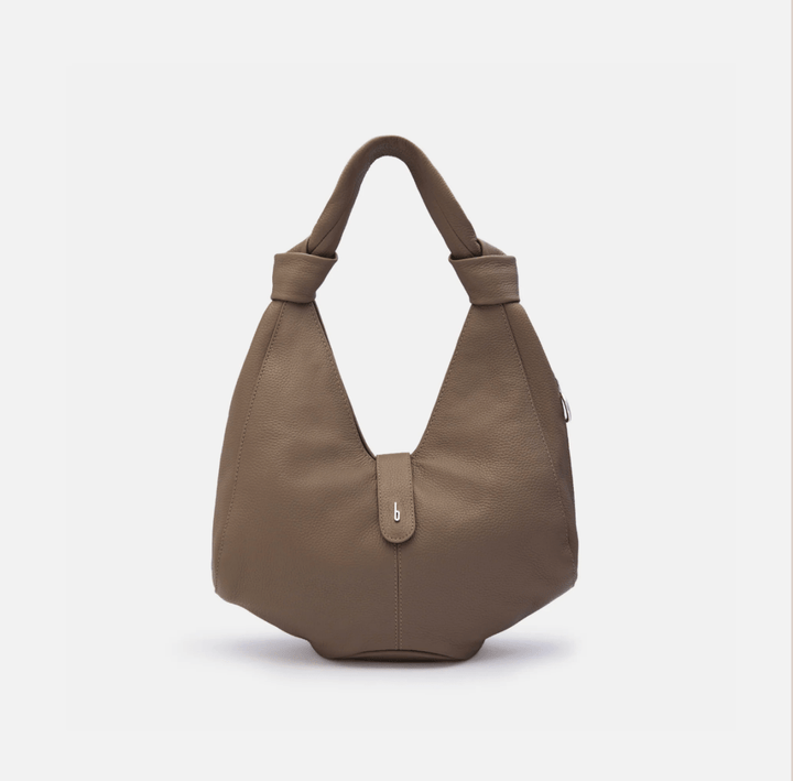 BEHNO NELLI HOBO LARGE TAUPE HANDBAGS | Shop now at Main &amp; Taylor Shoes!