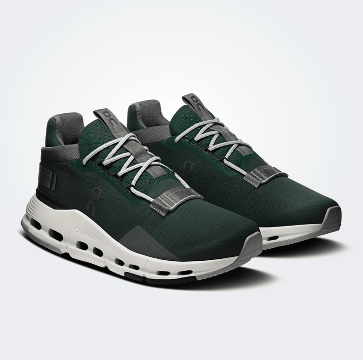 ON CLOUDNOVA2 MEN JUNGLE/SHADOW SNEAKER SHOES | Shop now at Main &amp; Taylor Shoes!