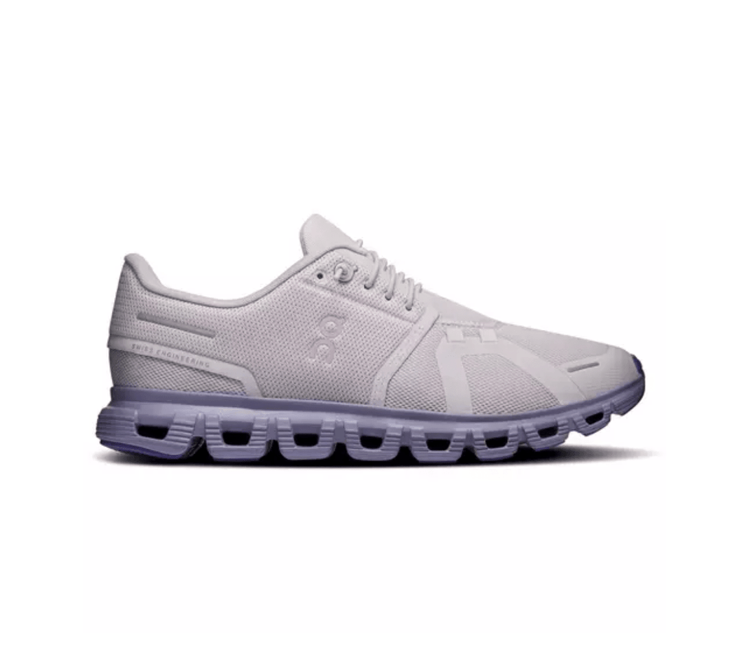 On Running CLOUD6 WOMEN ETHER/TYRIAN SNEAKER Shoes | Shop now at Main & Taylor Shoes!