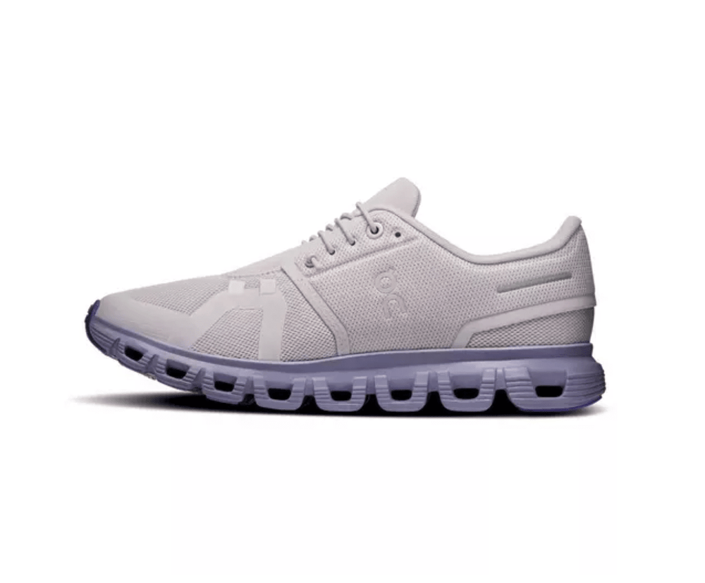 On Running CLOUD6 WOMEN ETHER/TYRIAN SNEAKER Shoes | Shop now at Main & Taylor Shoes!