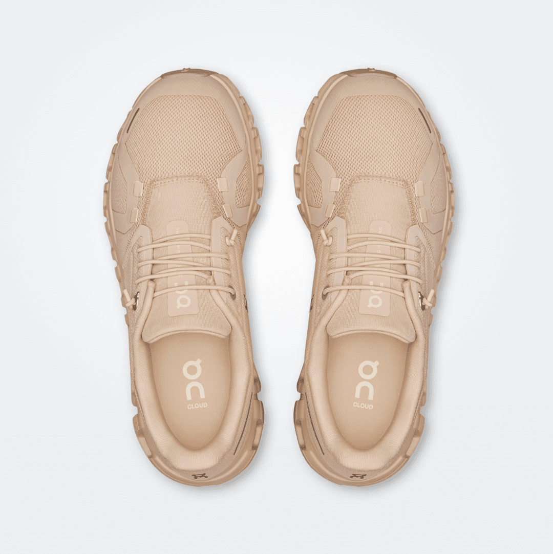 On Running CLOUD6 WOMEN SAND/SAND SNEAKER SHOES | Shop now at Main &amp; Taylor Shoes!