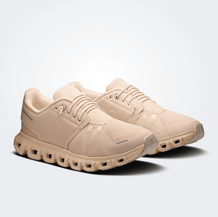 On Running CLOUD6 WOMEN SAND/SAND SNEAKER SHOES | Shop now at Main &amp; Taylor Shoes!