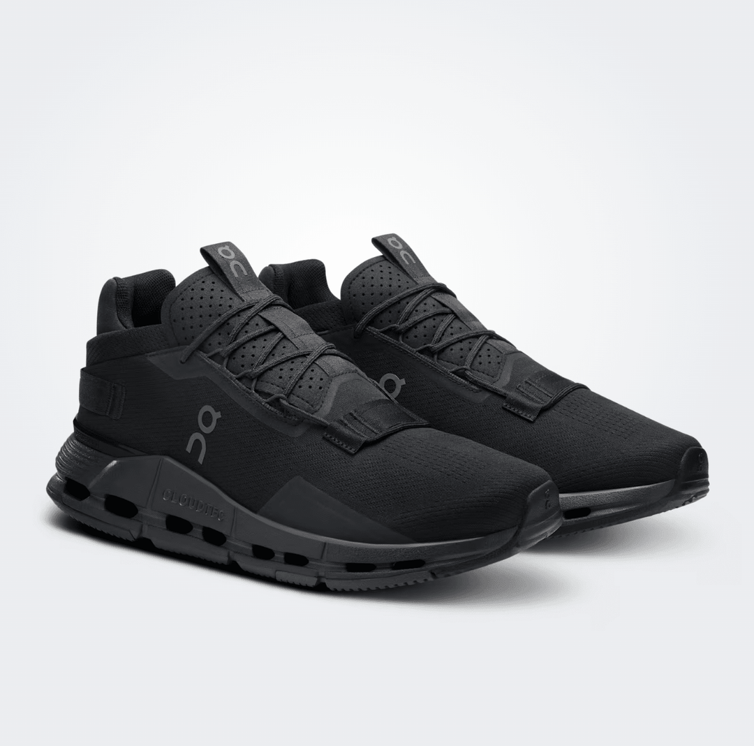 On Running CLOUDNOVA 2 MEN ALL BLACK SNEAKER Shoes | Shop now at Main &amp; Taylor Shoes!