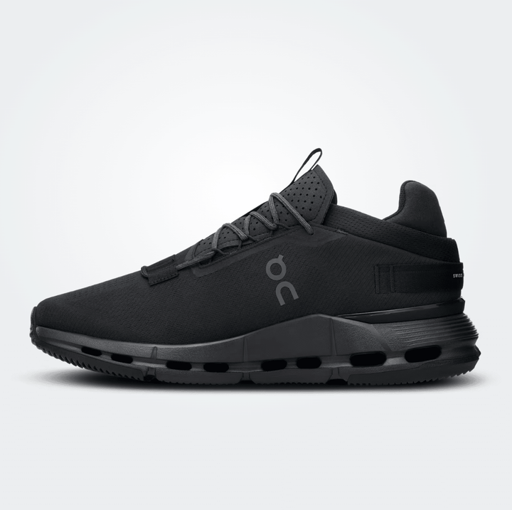 On Running CLOUDNOVA 2 MEN ALL BLACK SNEAKER Shoes | Shop now at Main &amp; Taylor Shoes!
